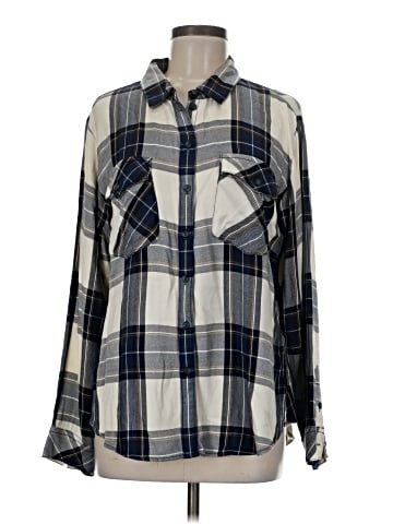 Sanctuary Long Sleeve Button-Down Shirt (view 1)
