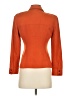 Dana Buchman 100% Silk Orange Silk Blazer Size 2 (petite) - photo 2