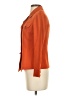 Dana Buchman 100% Silk Orange Silk Blazer Size 2 (petite) - photo 5