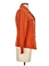Dana Buchman 100% Silk Orange Silk Blazer Size 2 (petite) - photo 4