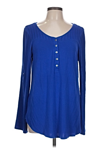 Cable & Gauge Long Sleeve Blouse (view 1)