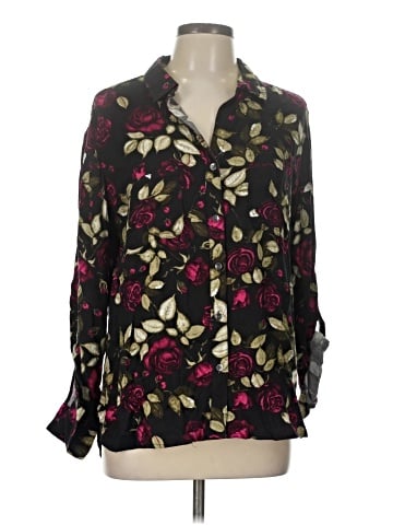 Rock & Republic Long Sleeve Blouse (view 1)