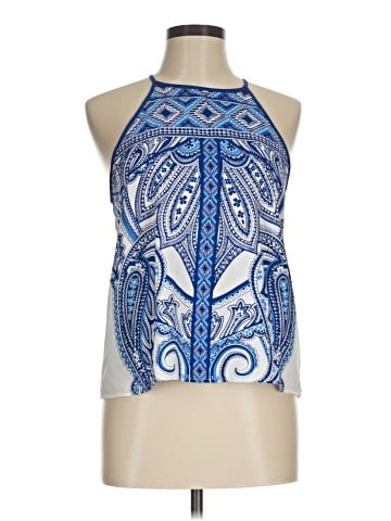 Pink Owl Sleeveless Blouse (view 1)