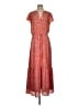 Gap 100% Polyester Paisley Red Casual Dress Size XS - photo 1