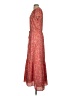 Gap 100% Polyester Paisley Red Casual Dress Size XS - photo 5