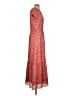 Gap 100% Polyester Paisley Red Casual Dress Size XS - photo 4