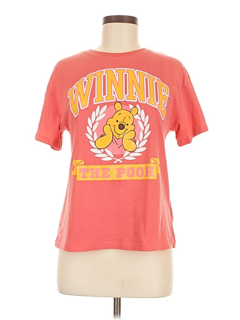 Pre-owned Disney Short Sleeve T-shirt In Pink