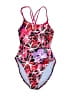 Nike Print Pink One Piece Swimsuit Size L (estimated) - photo 1