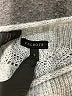 Talbots Chevron-herringbone Gray Turtleneck Sweater Size S - photo 7