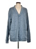 Haband! 100% Polyester Blue Cardigan Size L - photo 1