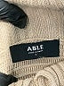 ABLE 100% Cotton Tan Turtleneck Sweater Size S - photo 7