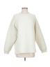 Unbranded 100% Polyester Solid Ivory Sweatshirt Size XS - photo 1