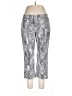 Chico's Animal Print Silver Jeggings Size Lg (2) - photo 1