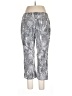 Chico's Animal Print Silver Jeggings Size Lg (2) - photo 2