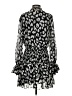 TCEC 100% Polyester Animal Print Gray Casual Dress Size S - photo 2