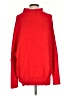 Bluivy Solid Red Turtleneck Sweater Size S - photo 2