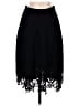 Shein Solid Black Formal Skirt Size 6 - photo 1