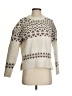 Cupcakes & Cashmere Print Ivory Pullover Sweater Size S - photo 1