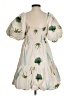 Oliphant Tropical White Ivory Casual Dress Size 0 - photo 2