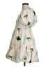 Oliphant Tropical White Ivory Casual Dress Size 0 - photo 5