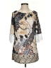 Win Win Silver 3/4 Sleeve Blouse Size S - photo 1