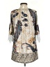 Win Win Silver 3/4 Sleeve Blouse Size S - photo 2