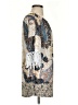 Win Win Silver 3/4 Sleeve Blouse Size S - photo 4