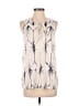 Tart 100% Polyester Ivory Sleeveless Blouse Size XS - photo 1