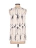 Tart 100% Polyester Ivory Sleeveless Blouse Size XS - photo 2
