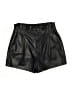 David Lerner Metallic Black Shorts Size M - photo 1
