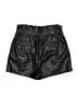 David Lerner Metallic Black Shorts Size M - photo 2