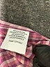Johnnie-O Checkered-gingham Red Purple Long Sleeve Button-Down Shirt Size 14 - photo 4