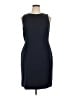 J.Crew Solid Blue Cocktail Dress Size 16 - photo 1