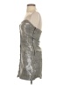Forever 21 Metallic Silver Cocktail Dress Size 0 - photo 5