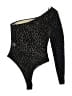Privy Black Bodysuit Size S - photo 2