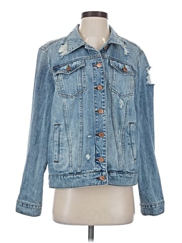 See Thru Soul Denim Jacket (view 1)
