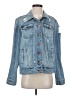 See Thru Soul 100% Cotton Blue Denim Jacket Size S - photo 1