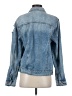 See Thru Soul 100% Cotton Blue Denim Jacket Size S - photo 2