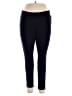 Ava & Viv Solid Black Active Pants Size 1X - photo 1
