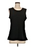 Pamela McCoy Black Sleeveless Top Size M - photo 1
