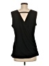 Pamela McCoy Black Sleeveless Top Size M - photo 2