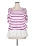 Style&Co Pink Short Sleeve Top Size 2X - photo 1