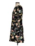 Ann Taylor LOFT Paisley Black Casual Dress Size 4 - photo 5