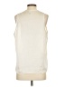 CAbi 100% Polyester Ivory Sleeveless Blouse Size M - photo 2