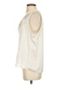 CAbi 100% Polyester Ivory Sleeveless Blouse Size M - photo 5