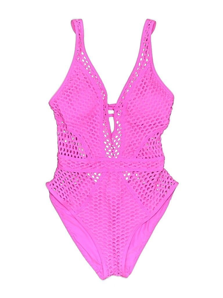 Pre-owned Becca One Piece Swimsuit In Pink
