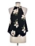 A'gaci Black Sleeveless Blouse Size M - photo 2