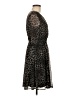 Enfocus Animal Print Black Cocktail Dress Size 6 - photo 4
