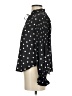 Ann Taylor 100% Polyester Polka Dots Black Long Sleeve Blouse Size S - photo 5