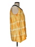New Directions Yellow Sleeveless Blouse Size L - photo 4